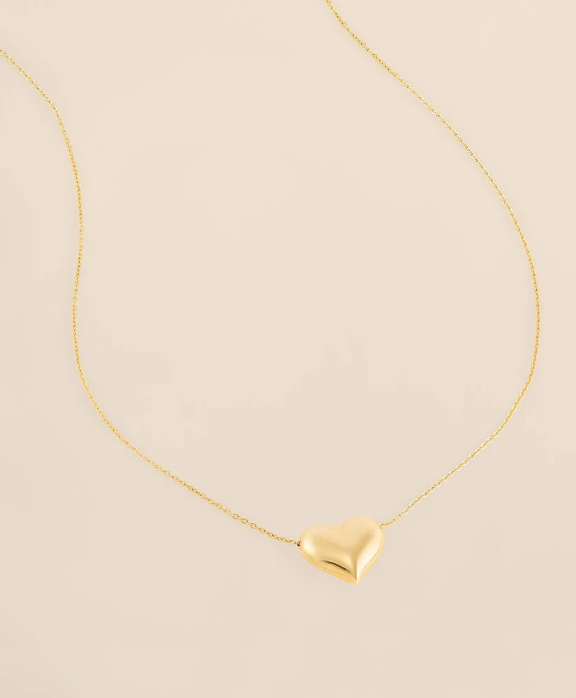 Brooks Brothers Women 14k Gold Heart Pendant Necklace