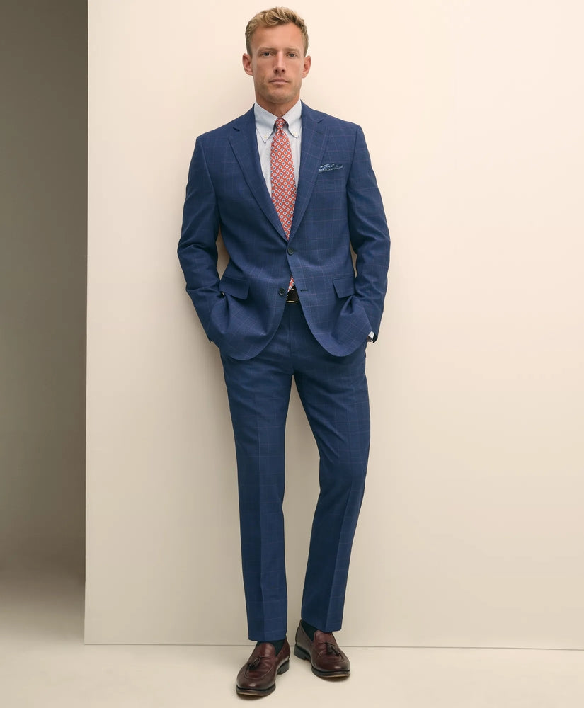 Brooks Brothers Sale Brooks Brothers Explorer Collection Classic Fit Wool Check Suit Pants