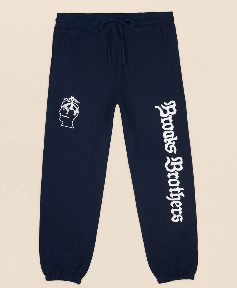 Brooks Brothers Men Brooks Brothers x Brain Dead Cotton Heavyweight Emblem Sweatpants