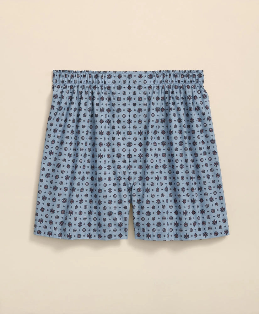 Brooks Brothers Men Cotton Broadcloth Foulard Boxers