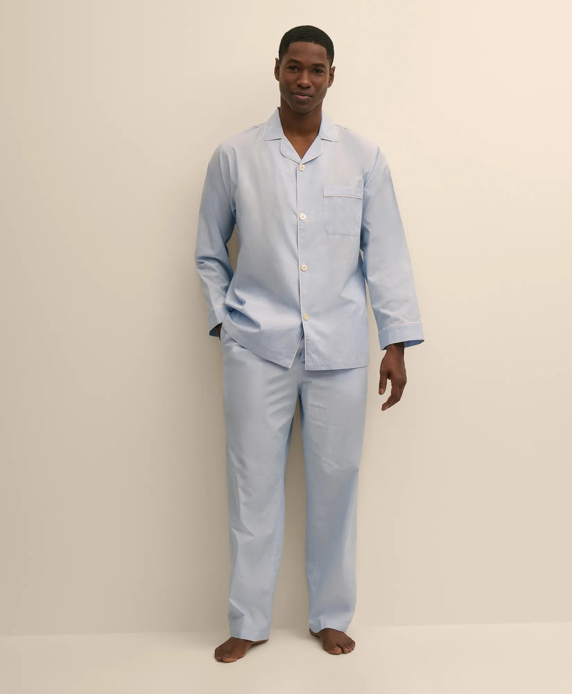 Brooks Brothers Men Cotton Broadcloth Pajamas