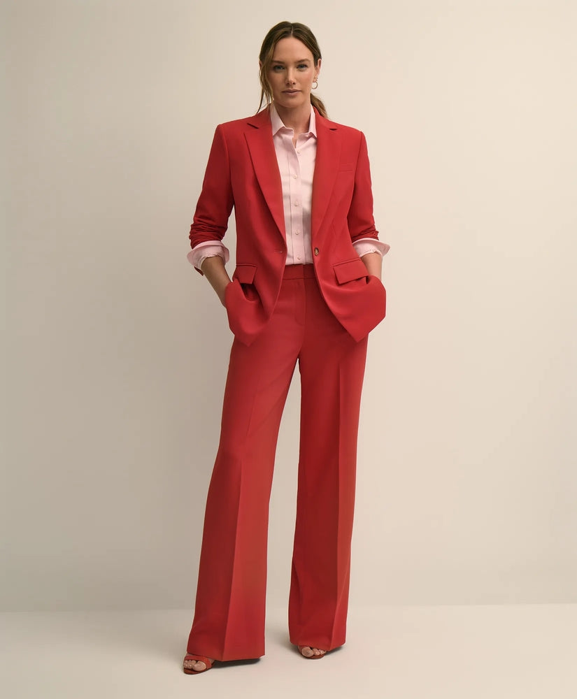 Brooks Brothers Sale Crepe Wide-Leg Pants
