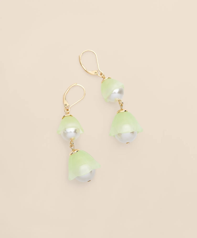 Brooks Brothers Women Faux Pearl Drop Earrings