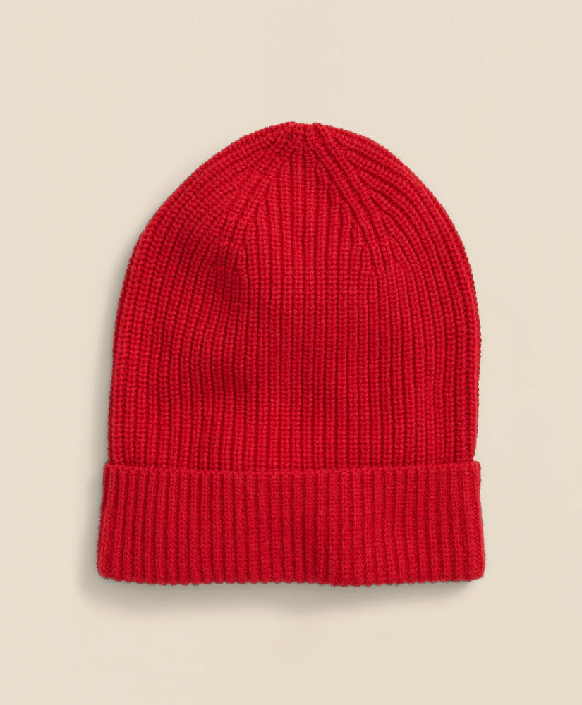 Brooks Brothers Men Merino Wool Cashmere Beanie