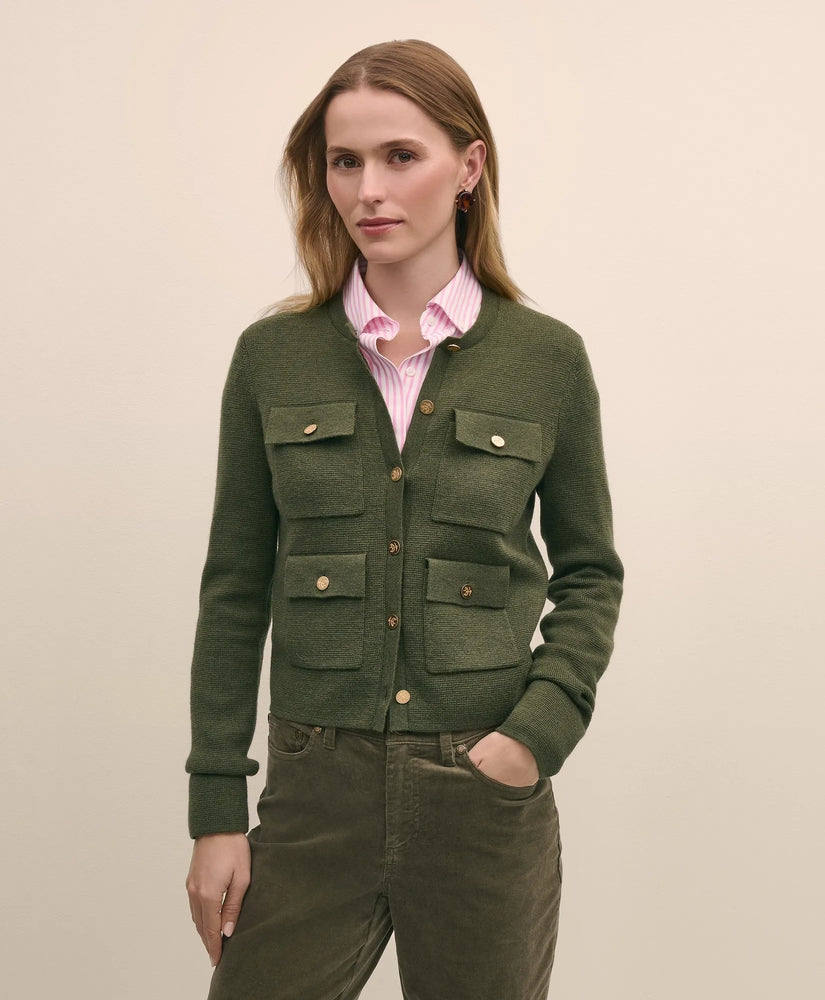 Brooks Brothers Sale Merino Wool Sweater Jacket
