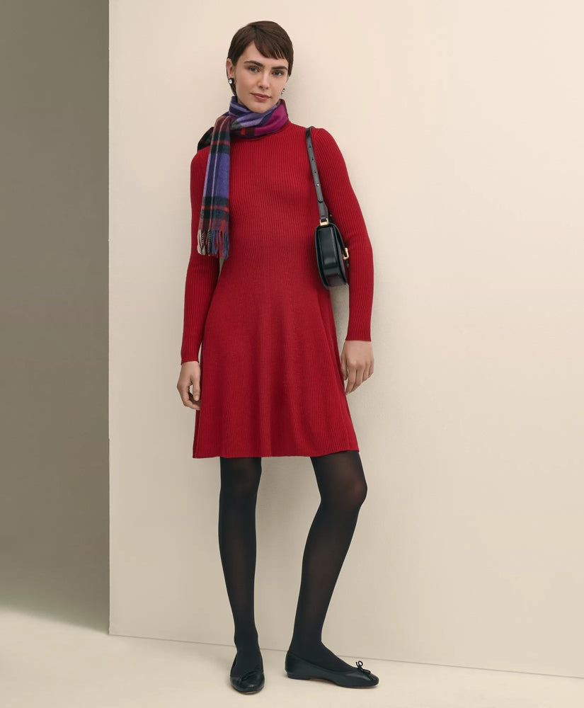 Brooks Brothers Sale Merino Wool Turtleneck Dress
