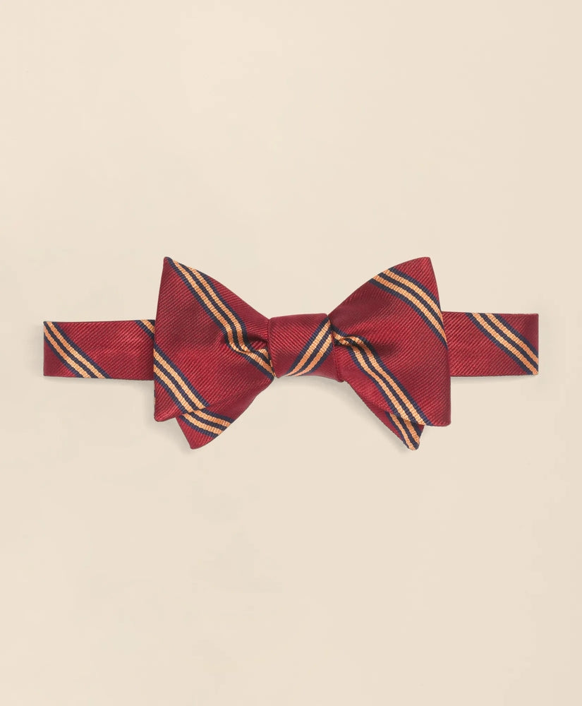 Brooks Brothers Men Mini BB#1 Stripe Bow Tie