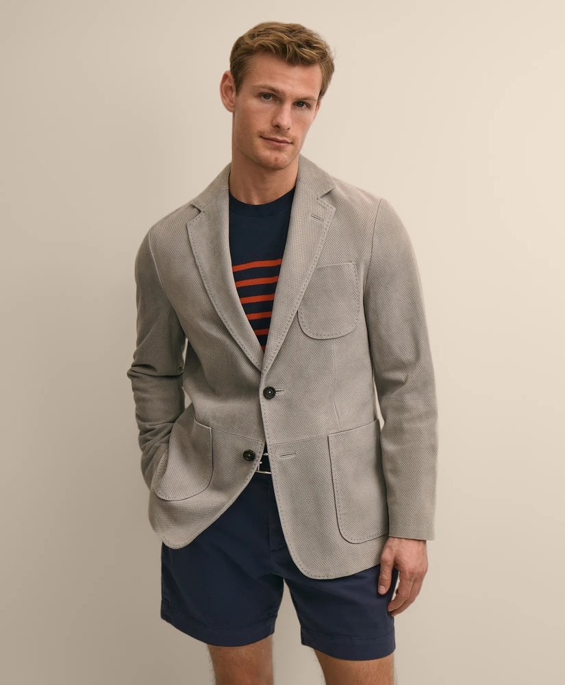 Brooks Brothers Sale Perforated Suede Sport Coat