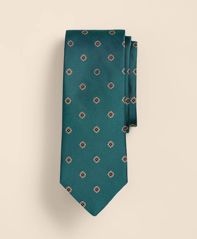 Brooks Brothers Men Silk Flower Tie