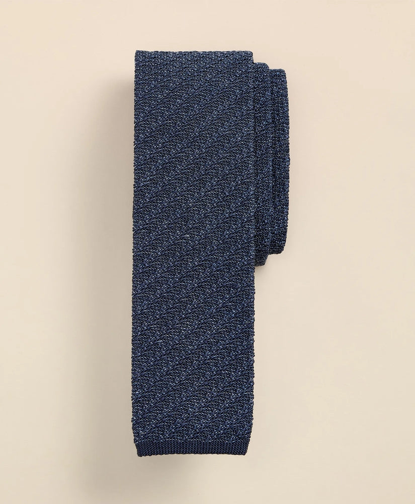 Brooks Brothers Men Silk-Linen Melange Tie