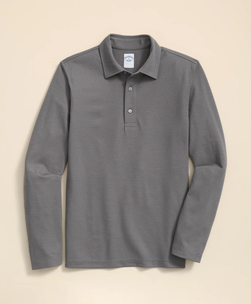 Brooks Brothers Sale Spread Collar Long-Sleeve Polo Shirt
