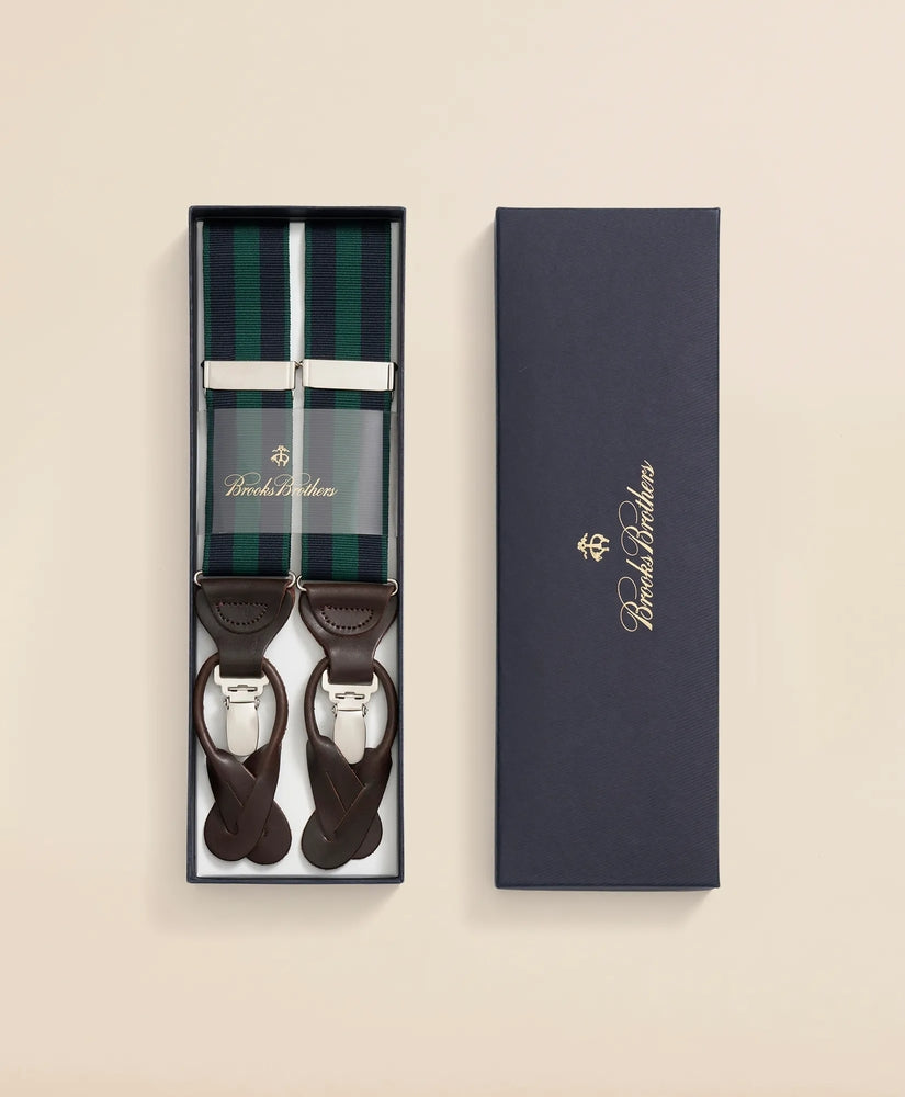 Brooks Brothers Men Striped Suspenders