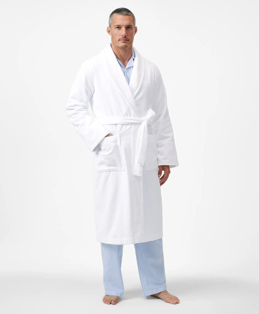 Brooks Brothers Men Terry Cloth Bathrobe