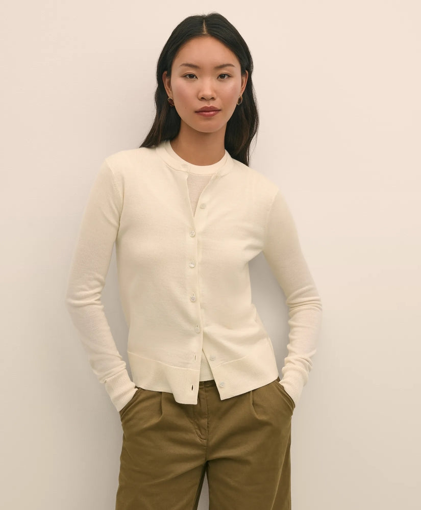 Brooks Brothers Women Ultimate Merino Twinset Cardigan