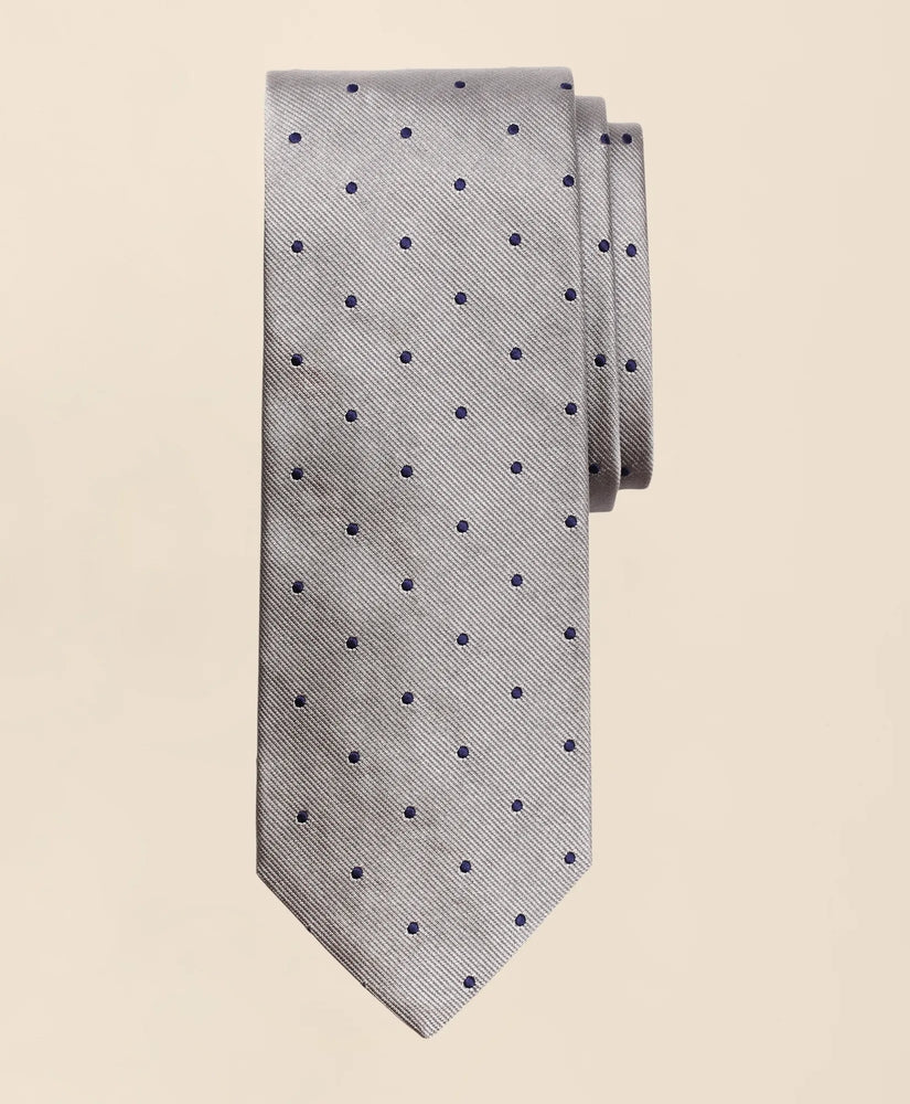 Brooks Brothers Men Dot Rep Tie