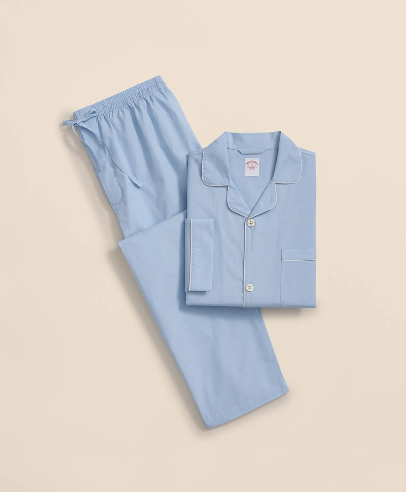 Brooks Brothers Men Cotton Broadcloth Pajamas