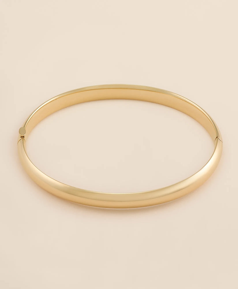 Brooks Brothers Women 14k Gold Bangle Bracelet