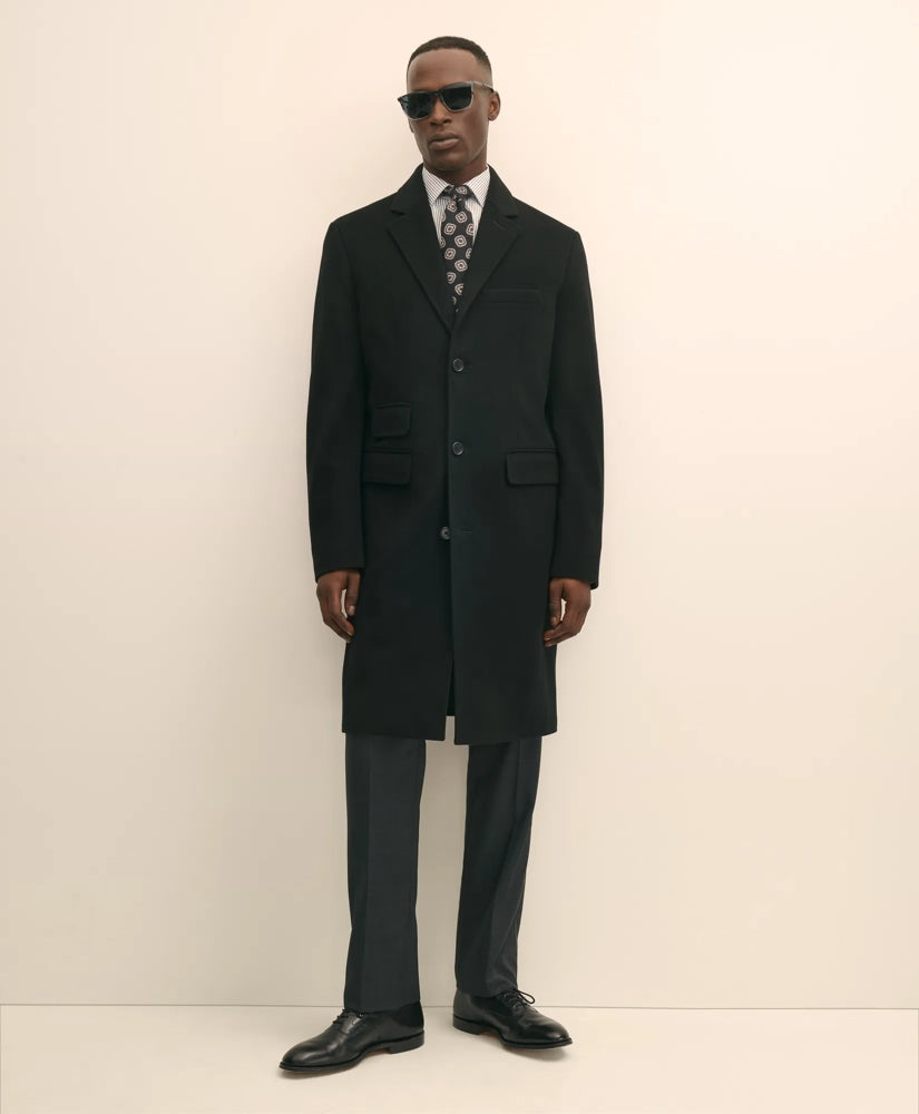 Brooks Brothers Men 1818 Wool Topcoat