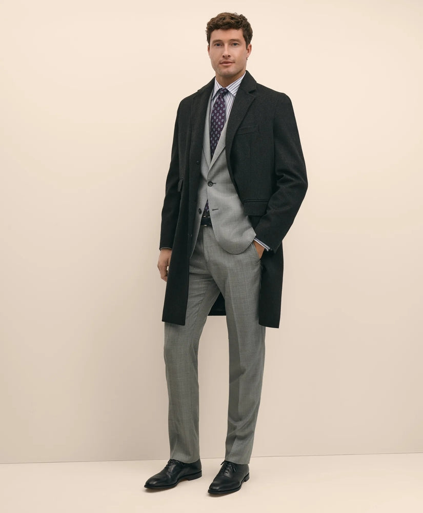 Brooks Brothers Men 1818 Wool Topcoat