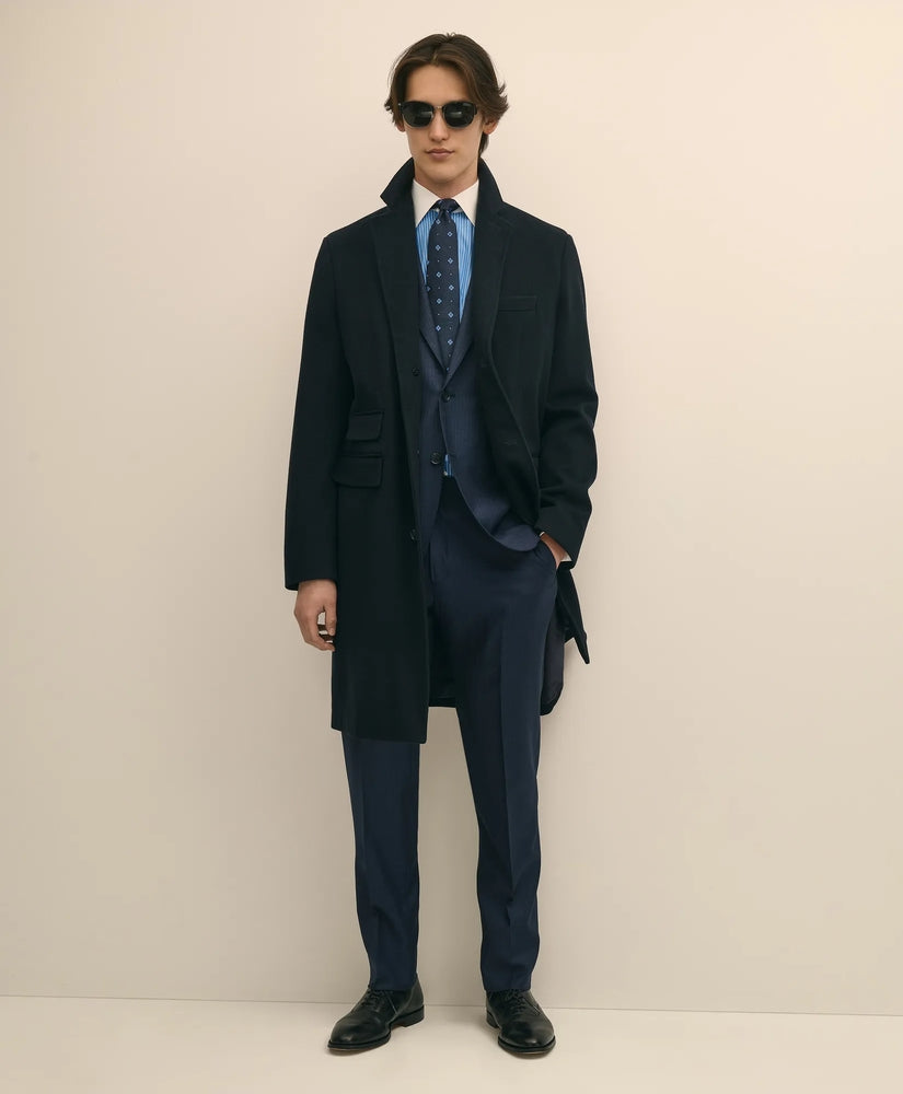 Brooks Brothers Men 1818 Wool Topcoat