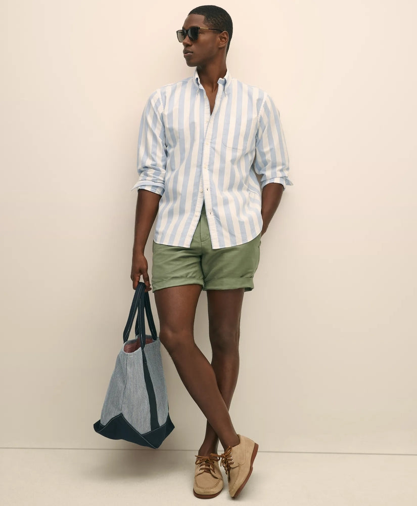 Brooks Brothers Sale 7" Linen Cotton Shorts