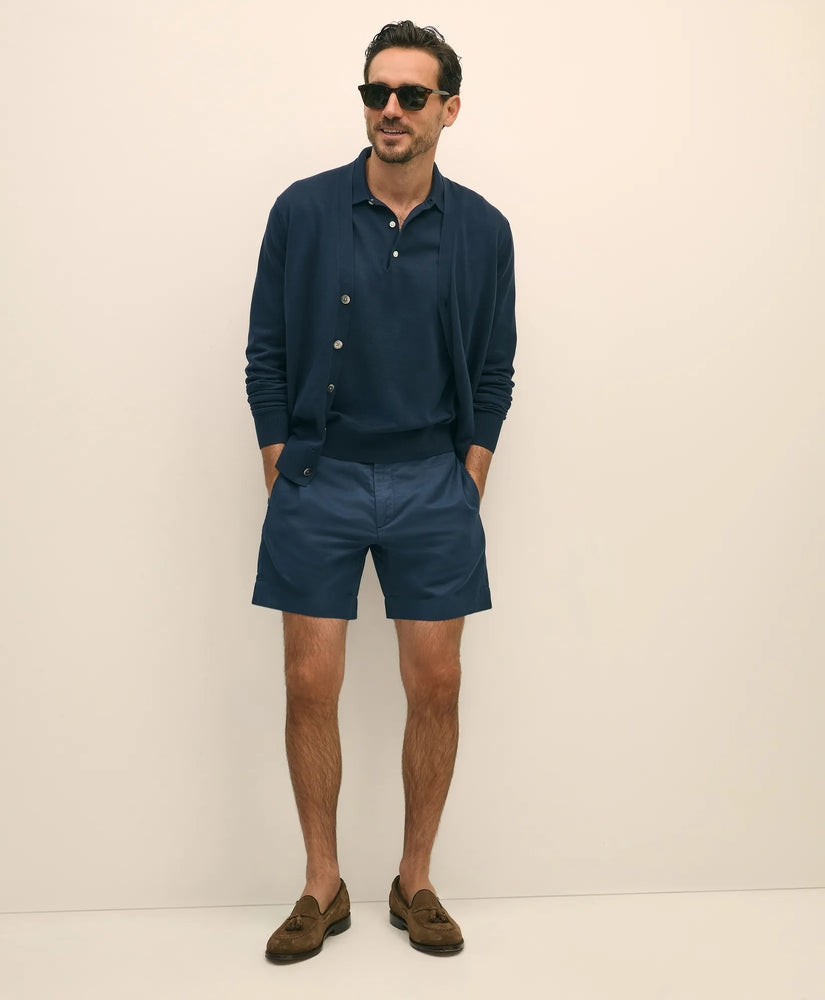 Brooks Brothers Sale 7" Linen Cotton Shorts