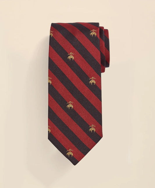 Brooks Brothers Men BB#4 Fleece Rep Tie