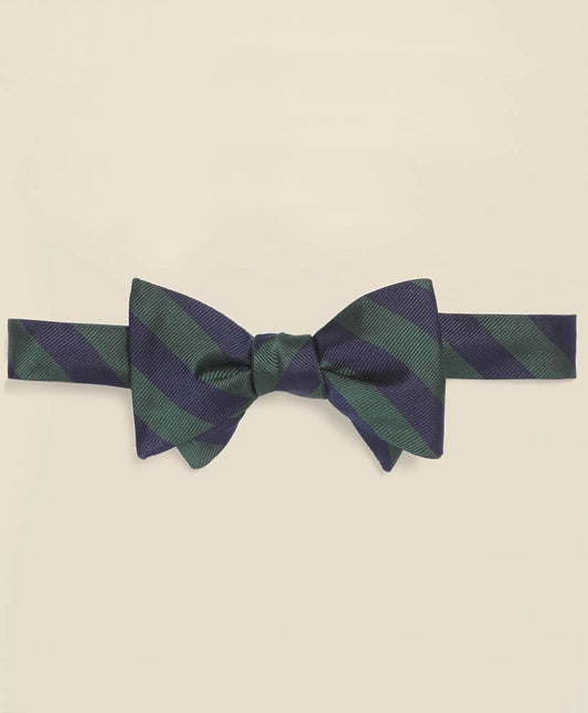 Brooks Brothers Men BB#4 Stripe Bow Tie