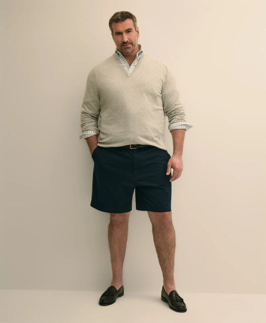 Brooks Brothers Men Big & Tall Cotton Seersucker Shorts