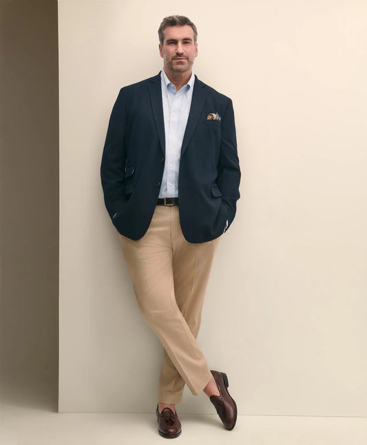 Brooks Brothers Tailored Big & Tall Hopsack Blazer