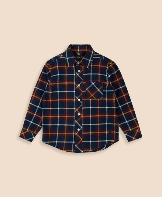 Brooks Brothers Boys Boys Cotton Brushed Flannel Shirt