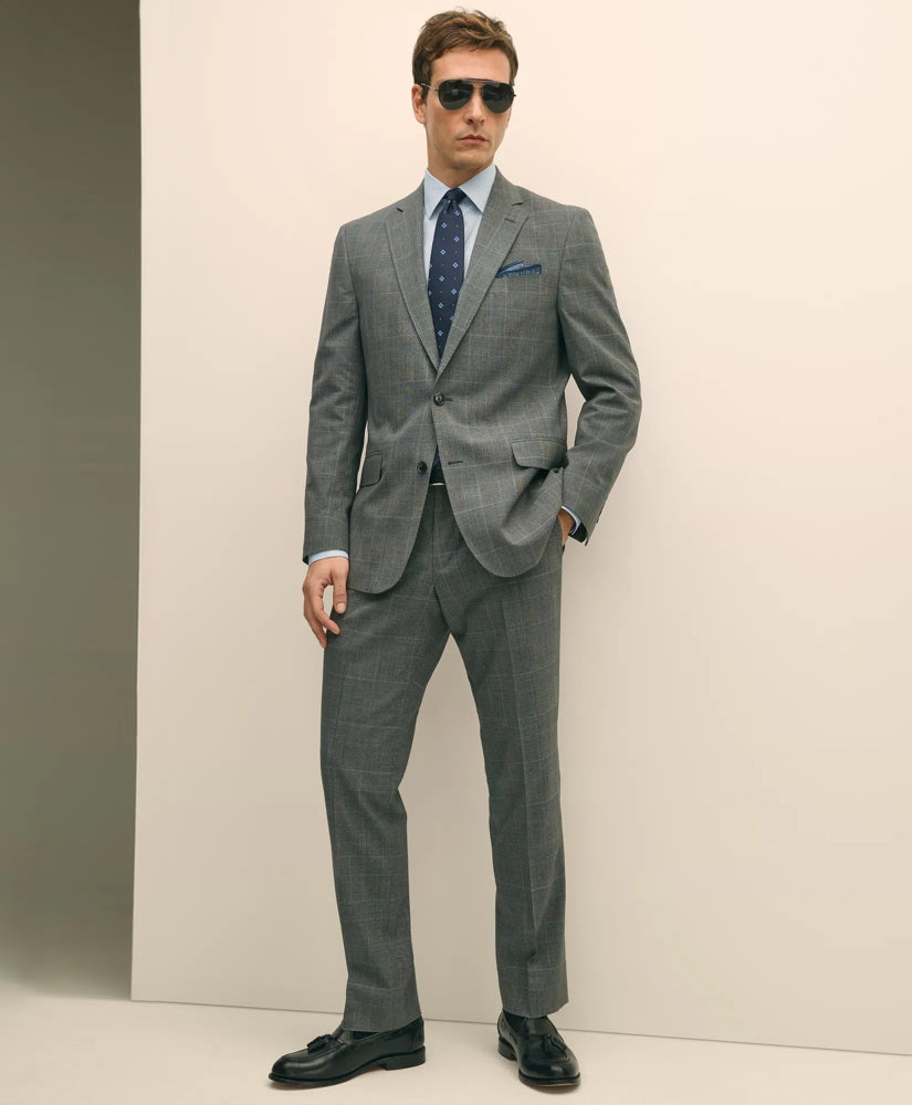 Brooks Brothers Sale Brooks Brothers Explorer Collection Classic Fit Wool Check Suit Pants