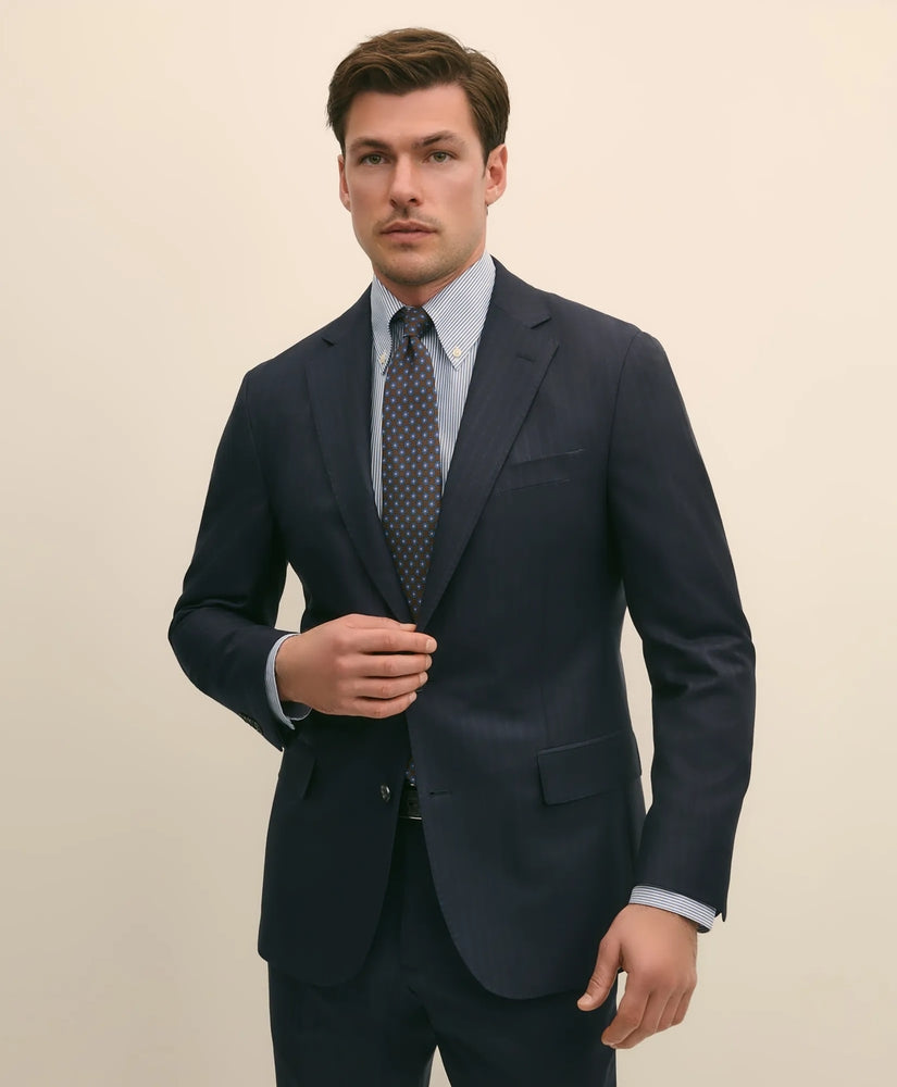 Brooks Brothers Sale Brooks Brothers Explorer Collection Slim Fit Wool Bold Stripe Suit Jacket