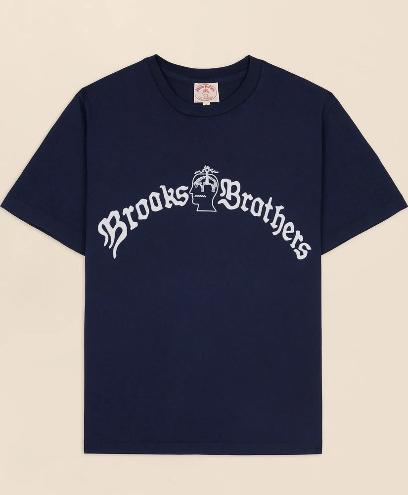 Brooks Brothers Men Brooks Brothers x Brain Dead Cotton Vintage-Inspired Emblem T-Shirt
