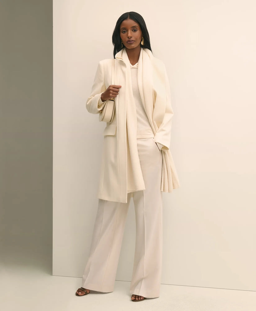 Brooks Brothers Women Brushed Wool Coat