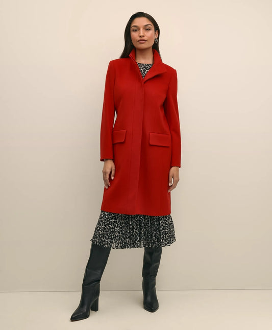 Brooks Brothers Women Brushed Wool Coat