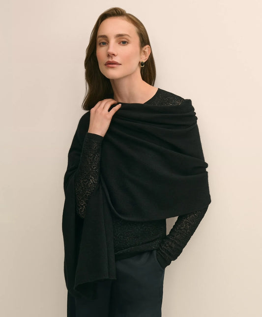 Brooks Brothers Women Cashmere 2-Ply Wrap