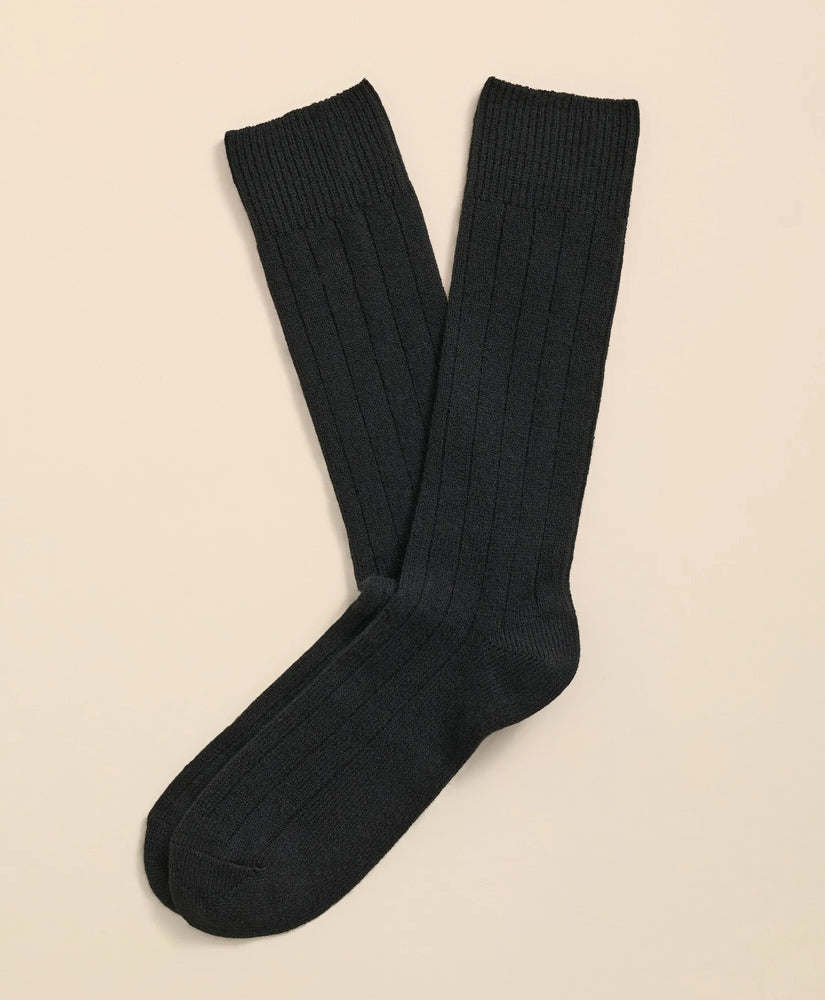 Brooks Brothers Men Cashmere Crew Socks