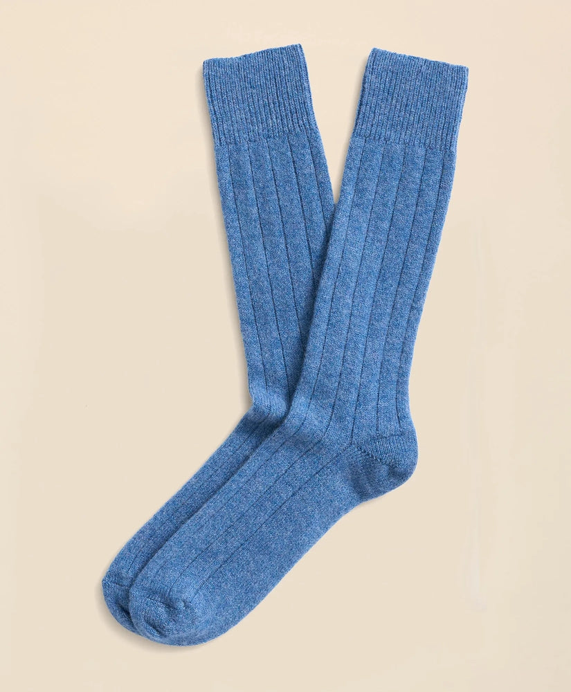 Brooks Brothers Men Cashmere Crew Socks