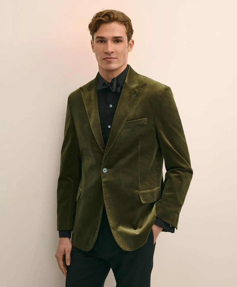 Brooks Brothers Sale Classic Fit 1818 Velvet Dinner Jacket
