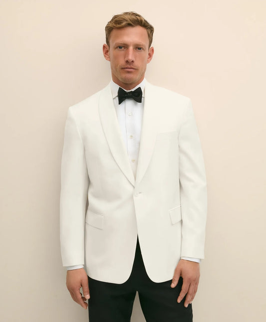 Brooks Brothers Tailored Classic Fit Wool 1818 Dinner Jacket