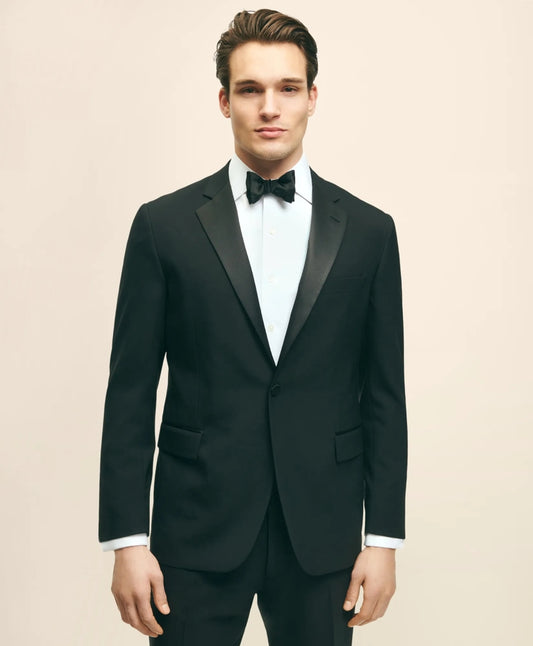 Brooks Brothers Men Classic Fit Wool 1818 Tuxedo