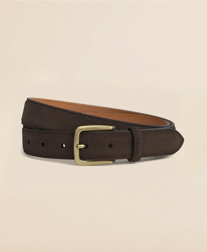 Brooks Brothers Men Classic Suede Belt