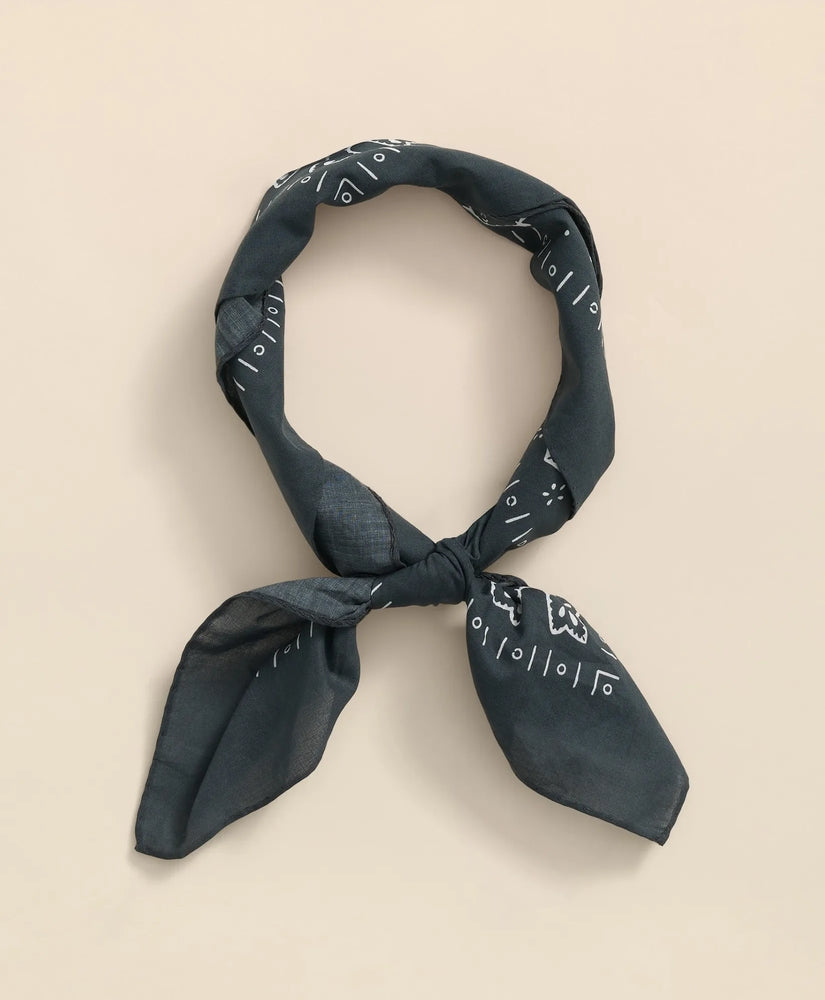 Brooks Brothers Men Cotton Bandana Print Neckerchief