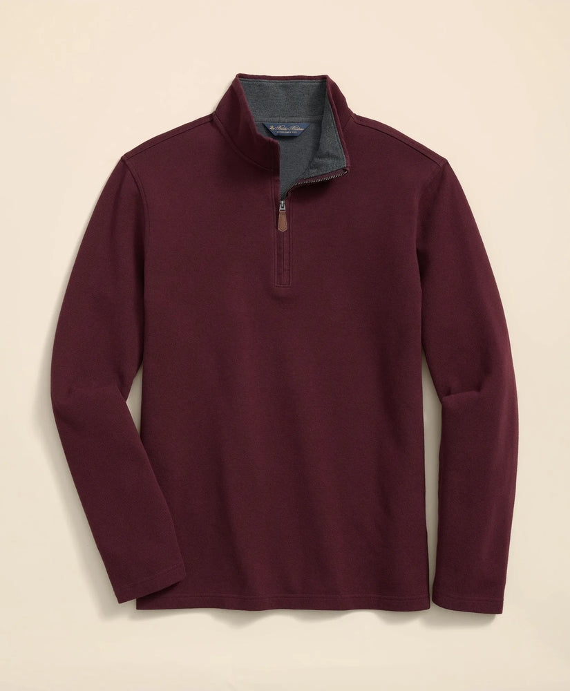 Brooks Brothers Sale Cotton Blend Pique Quarter-Zip