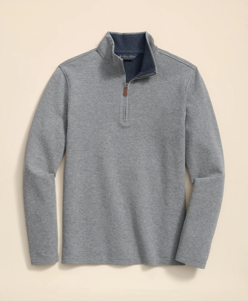 Brooks Brothers Sale Cotton Blend Pique Quarter-Zip