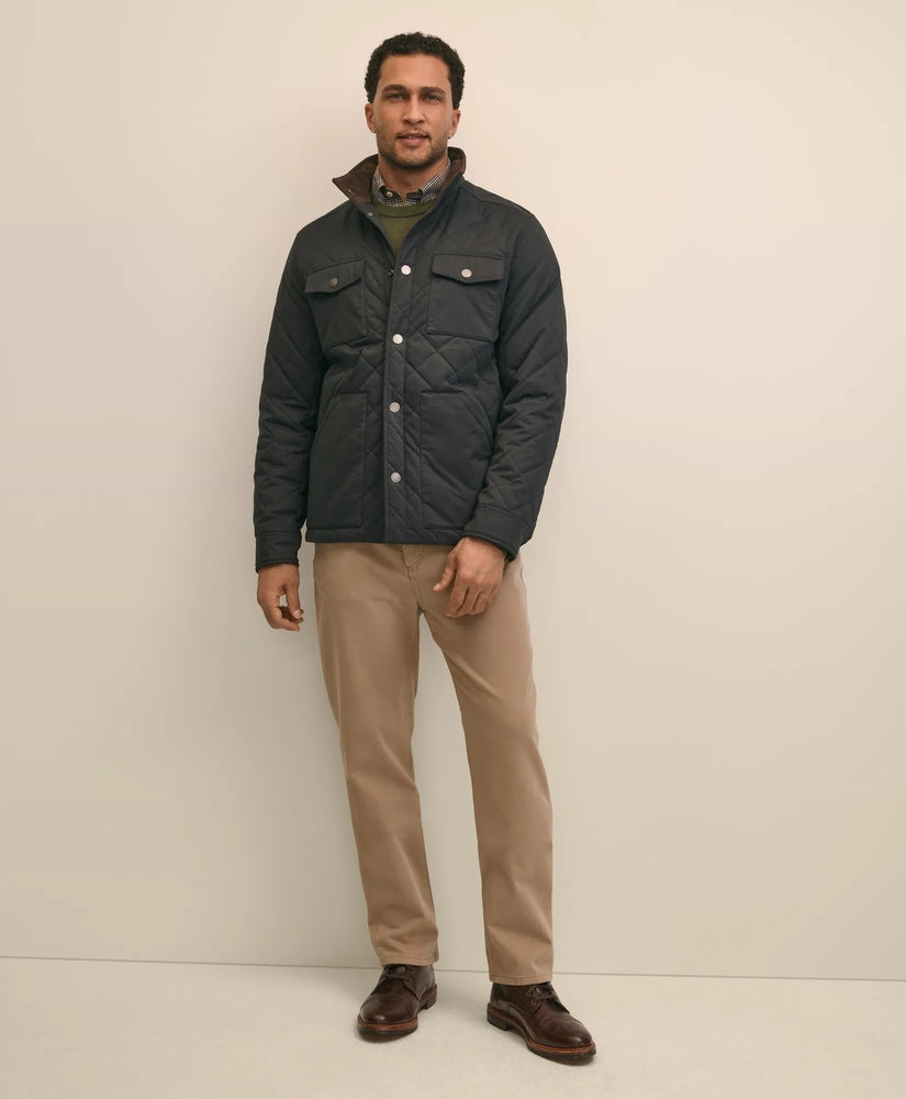 Brooks Brothers Sale Big & Tall Cotton Blend Quilted Shirt Jacket