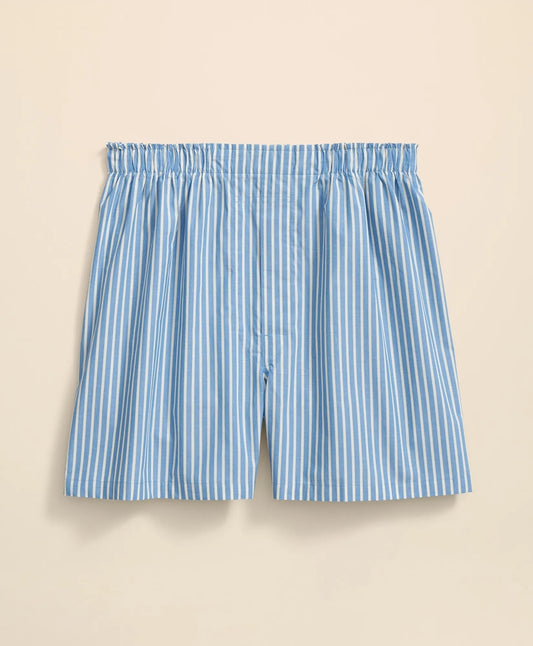 Brooks Brothers Men Cotton Broadcloth Bengal Striped Boxers