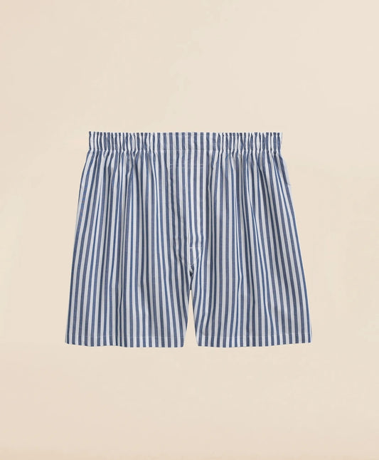 Brooks Brothers Sale Cotton Broadcloth Butcher-Stripe Boxers