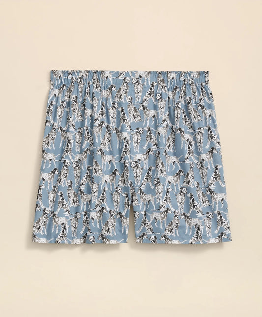 Brooks Brothers Men Cotton Broadcloth Dalmatians Boxers